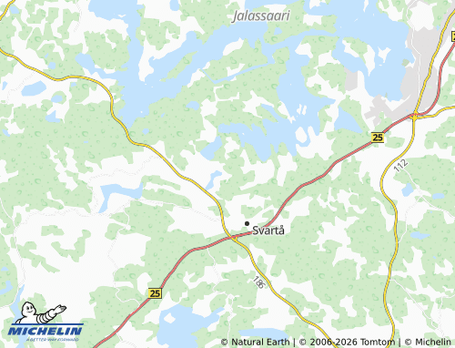MICHELIN-Landkarte Svartå bruk - ViaMichelin