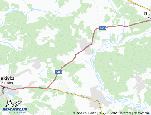 MICHELIN Telne map - ViaMichelin