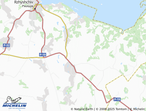 MICHELIN Lypovyi Rih map - ViaMichelin
