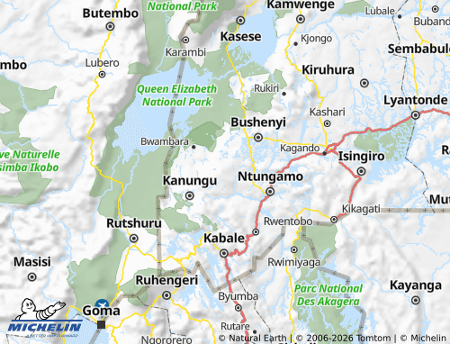 Carte MICHELIN Bujumbura - ViaMichelin
