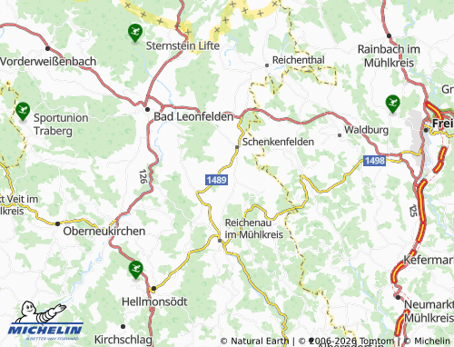 MICHELIN Steinschild map - ViaMichelin