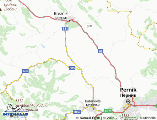 Mappa MICHELIN Sopitsa - ViaMichelin