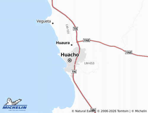 Carte MICHELIN Cruz Blanca - ViaMichelin