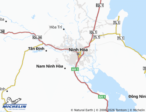 Mapa MICHELIN Ninh Bình - ViaMichelin