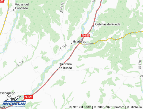 MICHELIN Villahibiera map - ViaMichelin
