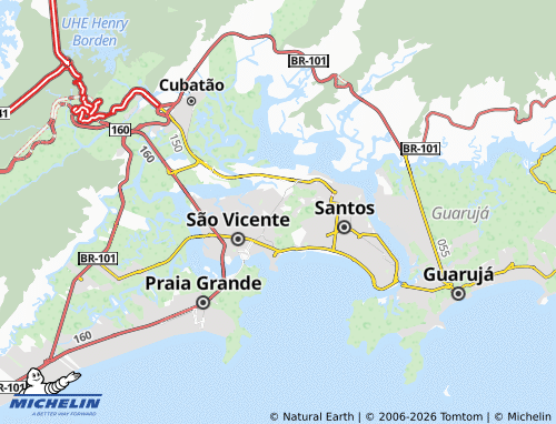 Mapa MICHELIN São Jorge - ViaMichelin