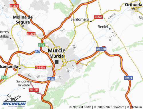 Mappa MICHELIN Los Arocas - ViaMichelin