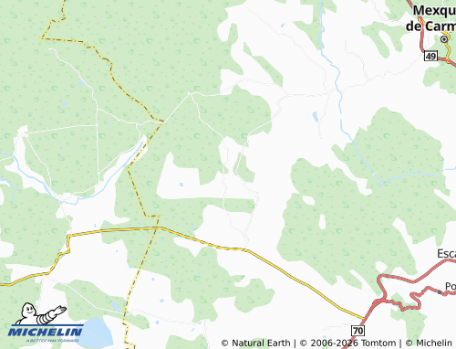 Mappa MICHELIN Ejido Miguel Hidalgo - ViaMichelin
