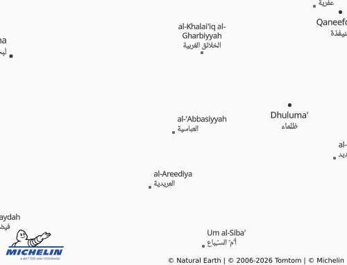 MICHELIN-Landkarte al-'Abbasiyyah - ViaMichelin