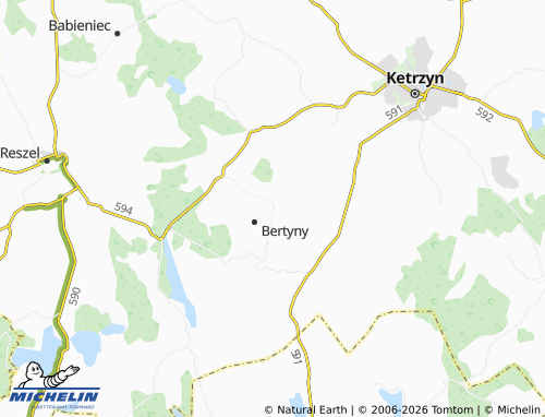 MICHELIN Wanguty map - ViaMichelin