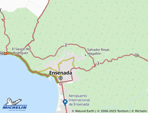 MICHELIN Misiones de la Presa map - ViaMichelin