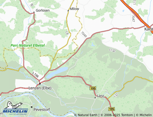 MICHELIN Nausdorf map - ViaMichelin