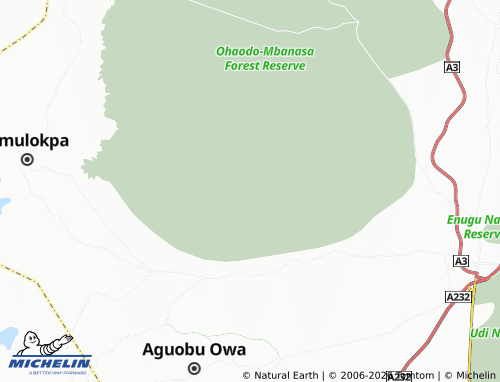 Mappa MICHELIN Amankwo-Oghe - ViaMichelin