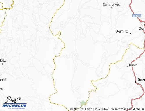 MICHELIN-Landkarte Melikli - ViaMichelin
