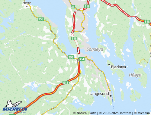 MICHELIN Rugtvedtmyra map - ViaMichelin
