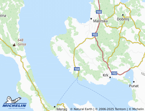Carte MICHELIN Žgaljići - ViaMichelin