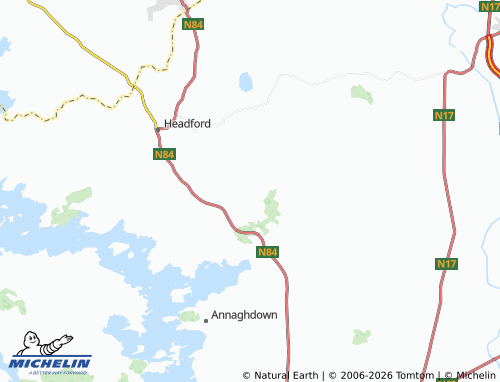 MICHELIN-Landkarte Kilcoona - ViaMichelin