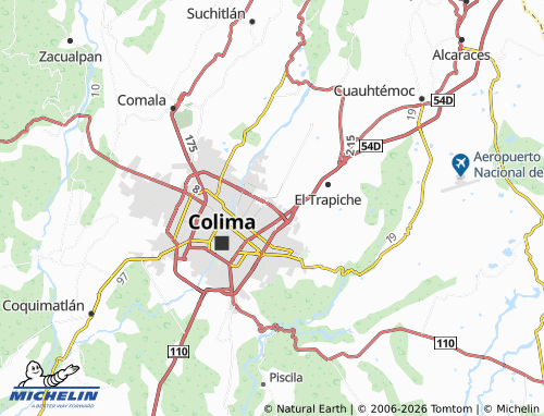 MICHELIN Terralta map - ViaMichelin