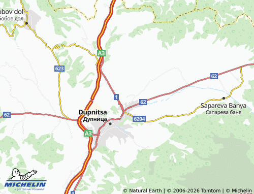 Mappa MICHELIN Yahinovo - ViaMichelin