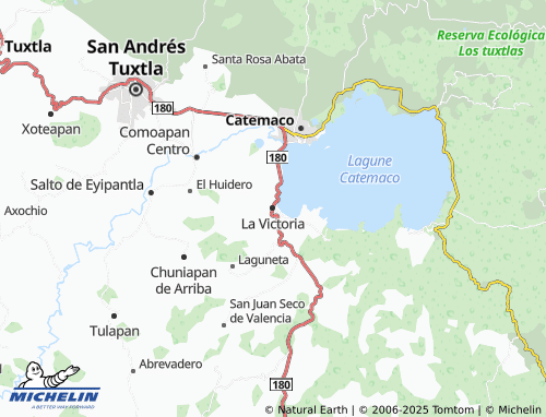 MICHELIN La Victoria map - ViaMichelin