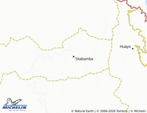 Mappa MICHELIN Sitabamba - ViaMichelin