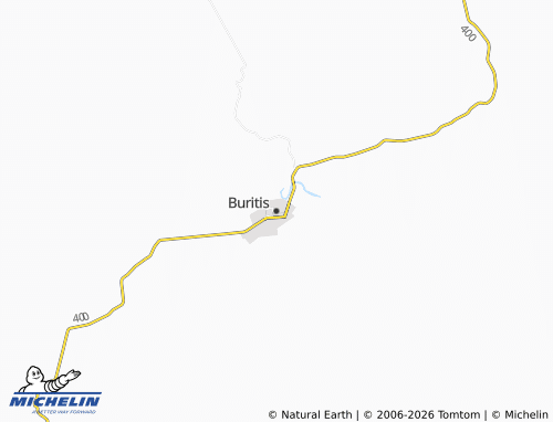 Carte MICHELIN Buritis - ViaMichelin