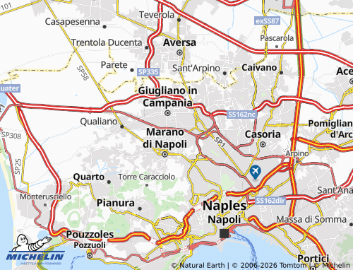 Mappa MICHELIN Mugnano di Napoli - ViaMichelin