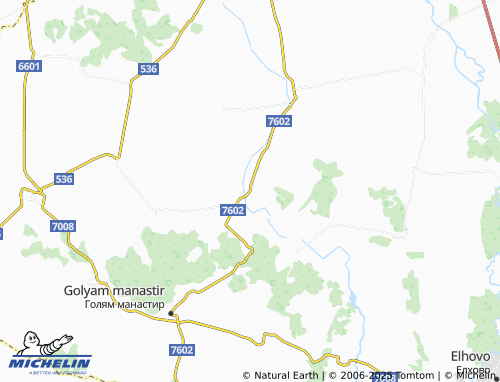 MICHELIN Krumovo map - ViaMichelin