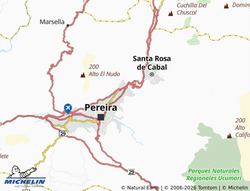 Mapa MICHELIN El Diamante - ViaMichelin