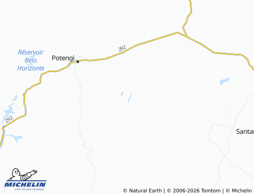 Mappa MICHELIN Riacho Grande - ViaMichelin
