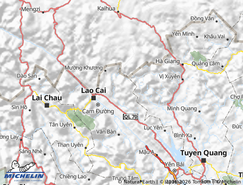 Mapa MICHELIN Bắc Hà - ViaMichelin