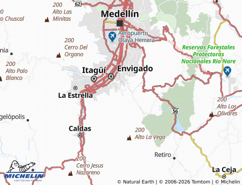 Mappa MICHELIN El Salado - ViaMichelin