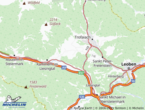 Carte MICHELIN Windischbühel - ViaMichelin