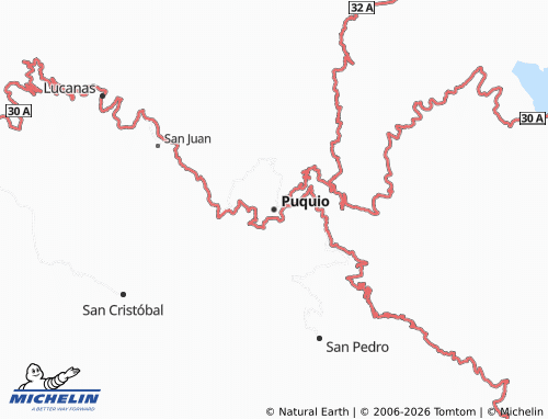 Mappa MICHELIN Puquio - ViaMichelin