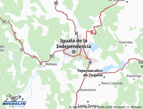 MICHELIN 20 de Noviembre map - ViaMichelin
