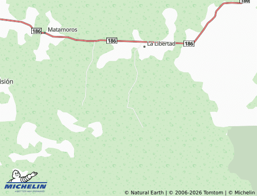 Mapa MICHELIN Nuevo Campeche - ViaMichelin