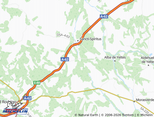 MICHELIN Bocacara map - ViaMichelin