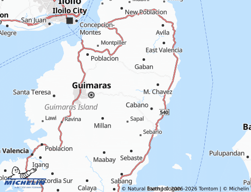MICHELIN Constancia map - ViaMichelin