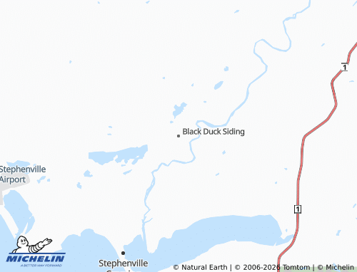 MICHELIN Black Duck Siding map - ViaMichelin