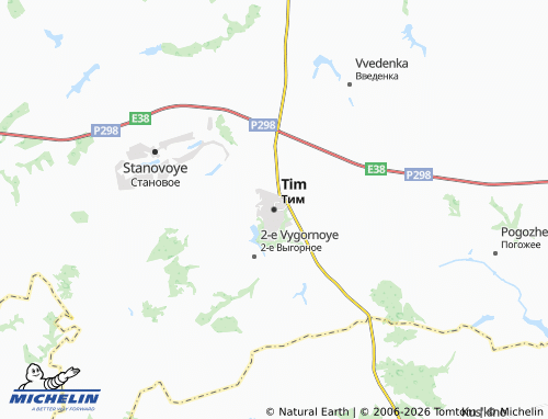 Carte MICHELIN Tim - ViaMichelin