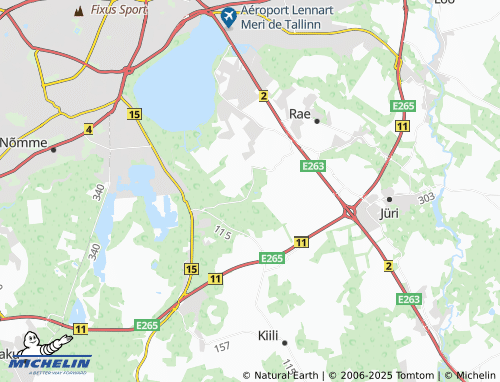 MICHELIN-Landkarte Uuesalu - ViaMichelin