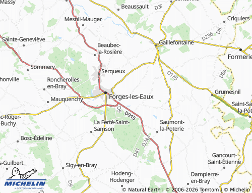 Mapa MICHELIN Le Fossé - ViaMichelin
