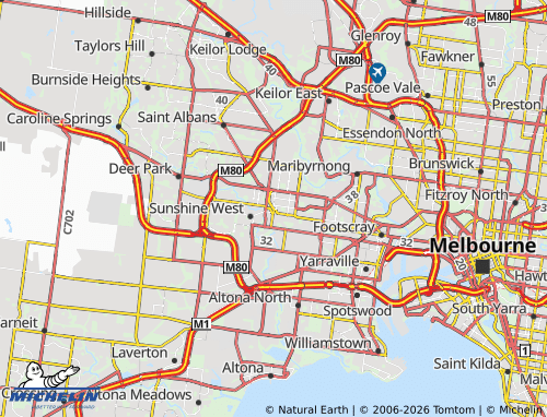 MICHELIN Sunshine map - ViaMichelin