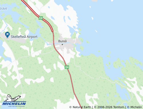 MICHELIN Uppstoppet map - ViaMichelin