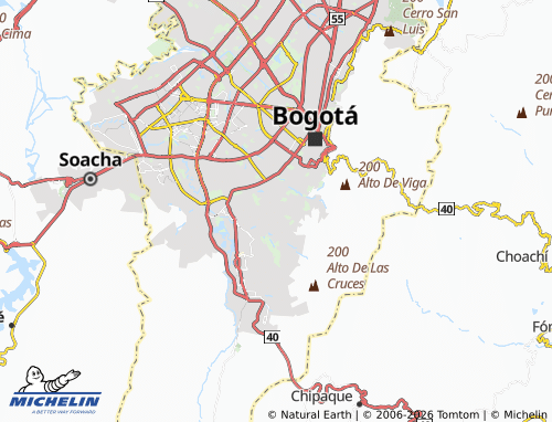 Carte MICHELIN Suramérica - ViaMichelin