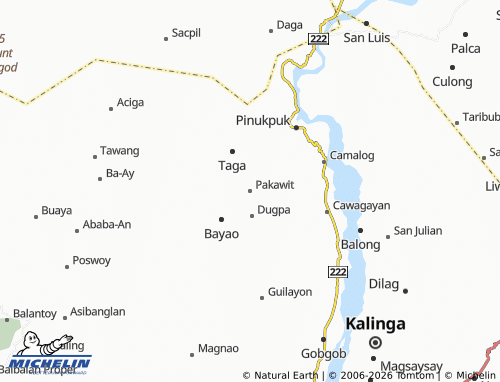 MICHELIN Pakawit map - ViaMichelin