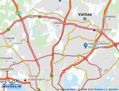 MICHELIN Tuomarinkylä map - ViaMichelin