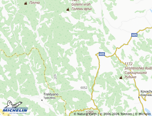 Mappa MICHELIN Gorna Glogovitsa - ViaMichelin