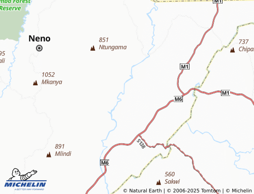 MICHELIN Moffati map - ViaMichelin