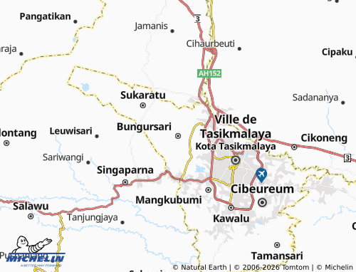 Mapa MICHELIN Bungursari - ViaMichelin